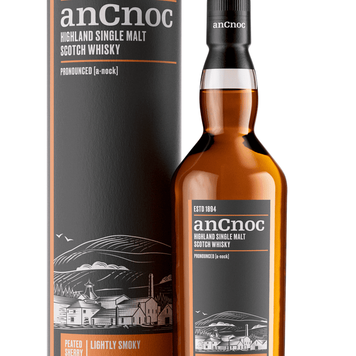 AnCnoc Sherry Cask Peated 70cl 43% 1