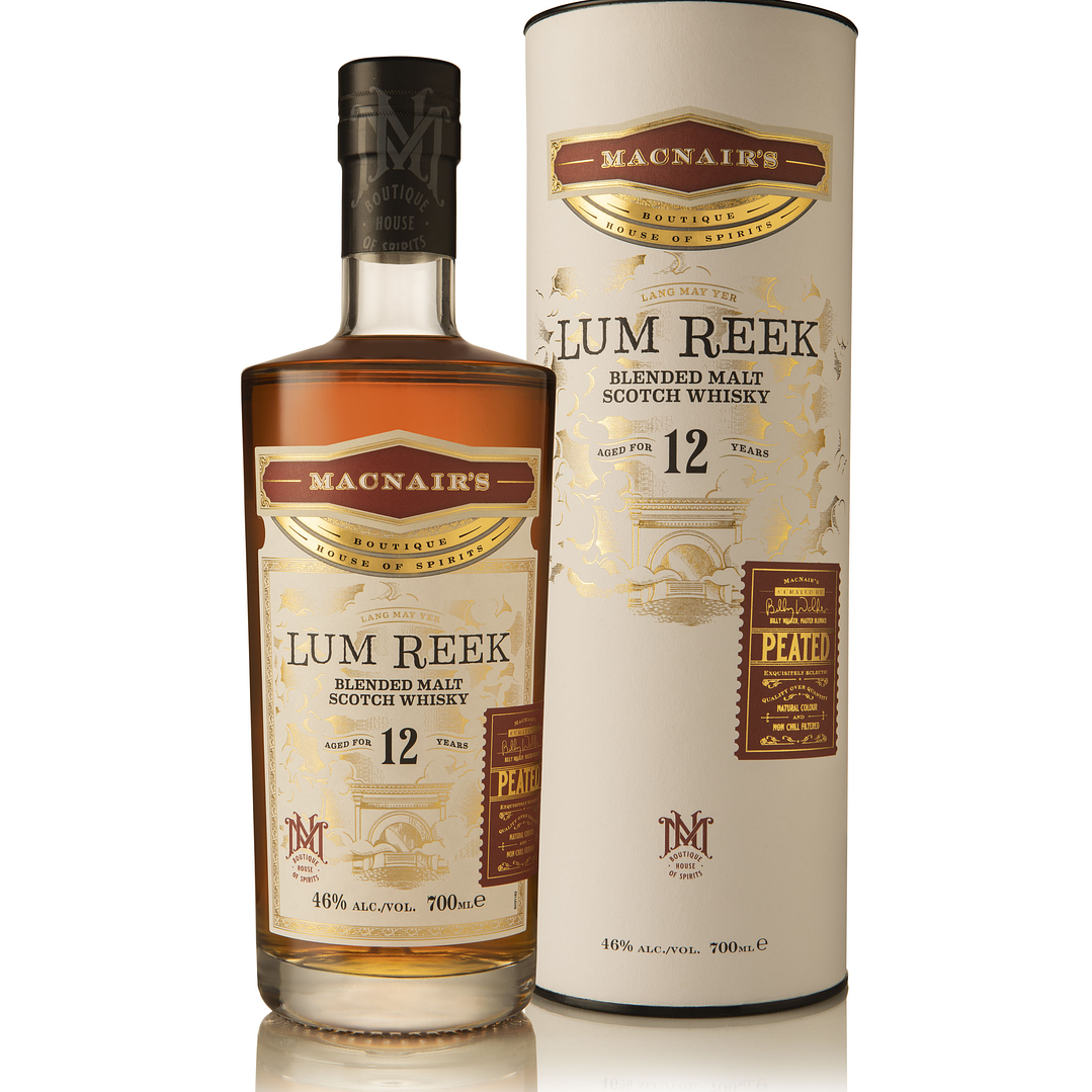 Macnair's Lum Reek 12 Year Old Blended Malt Whisky 70cl 46% 1