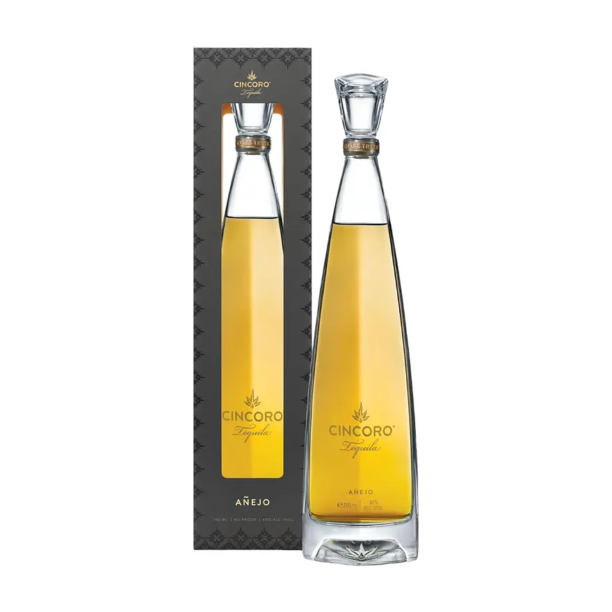 Cincoro Tequila Añejo 100% Agave 70cl 40% 1