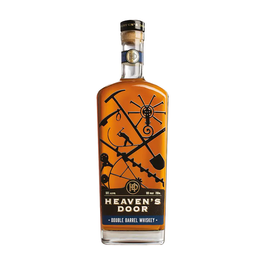 Bob Dylan's Heaven's Door Tennesee Double Barrel American Whiskey 1
