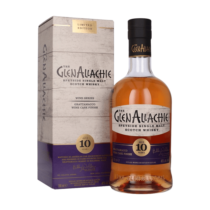 Glenallachie 10 Year Old Grattamacco Wine Finish  1