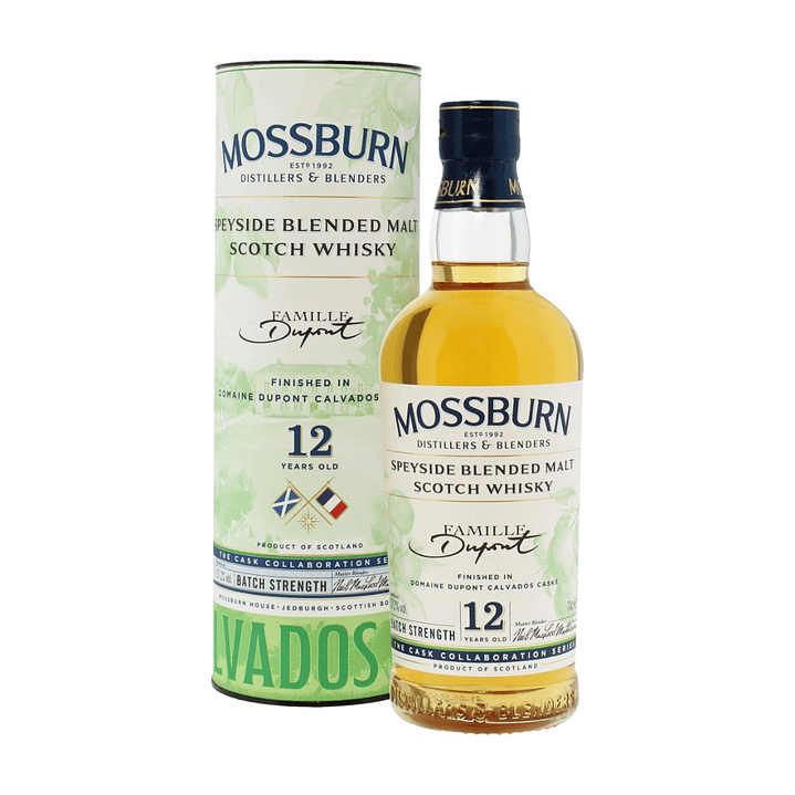 Mossburn 12 Year Old Dupont Calvados Cask Blended Malt Scotch Whisky 1