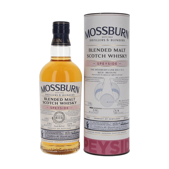 Mossburn Signature Casks N.2 Speyside Blended Malt Scotch Whisky 1