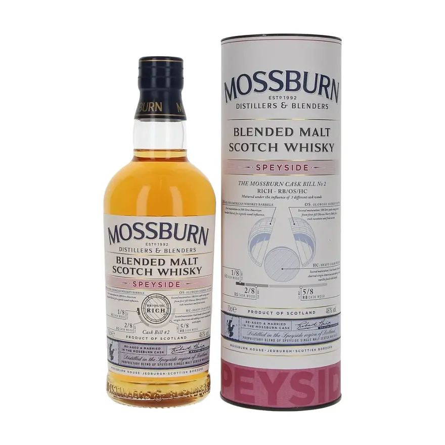Mossburn Signature Casks N.2 Speyside Blended Malt Scotch Whisky 1
