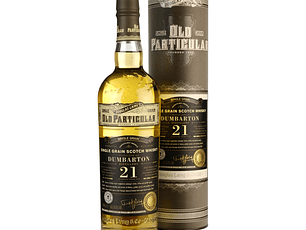 Old Particular Dumbarton 21 Year Old Single Grain Whisky 2000