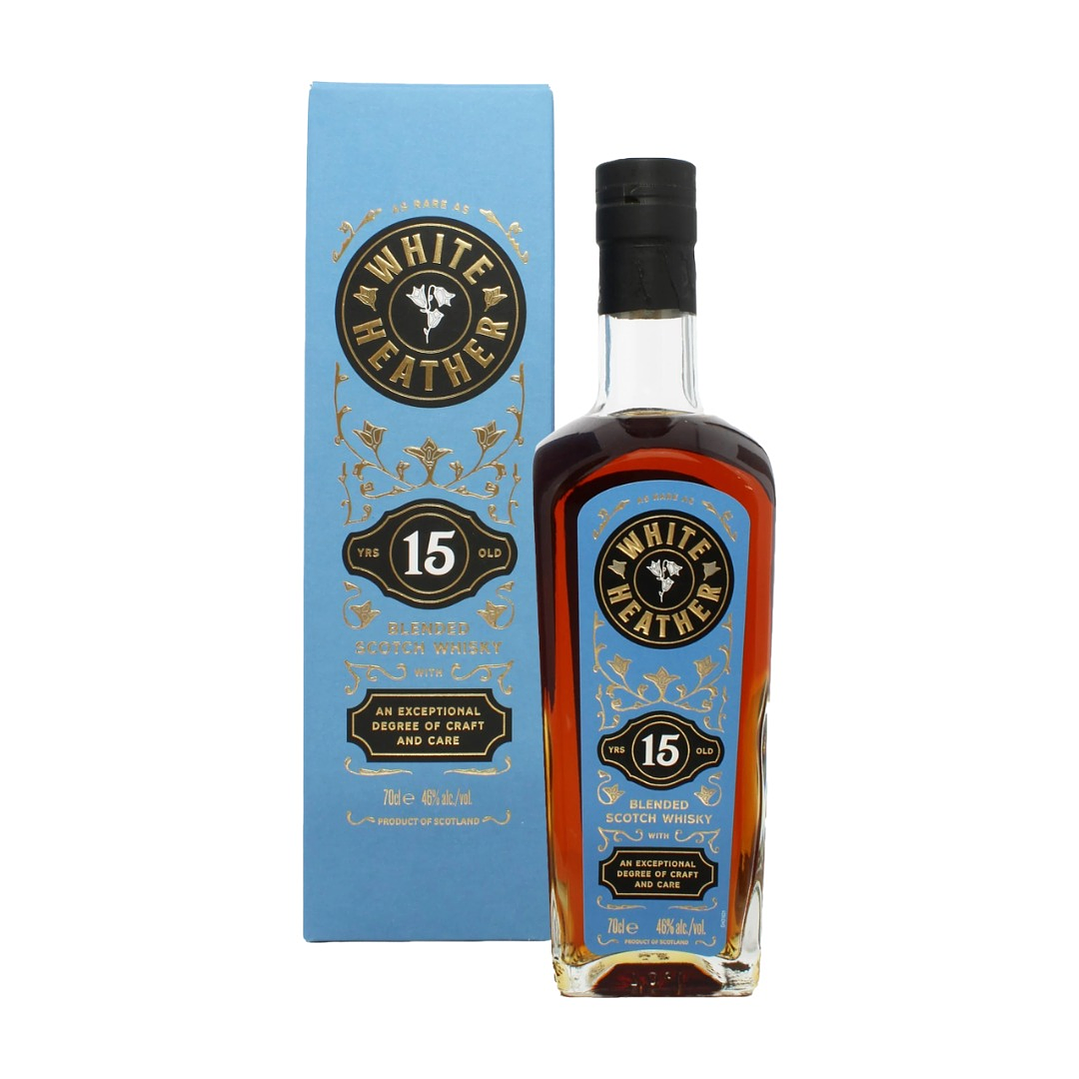 White Heather 15 Year Old Blended Scotch Whisky  1