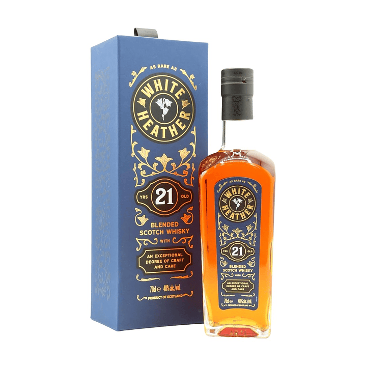 White Heather 21 Year Old Blended Scotch Whisky 1