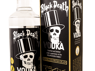 Black Death Vodka + Estojo