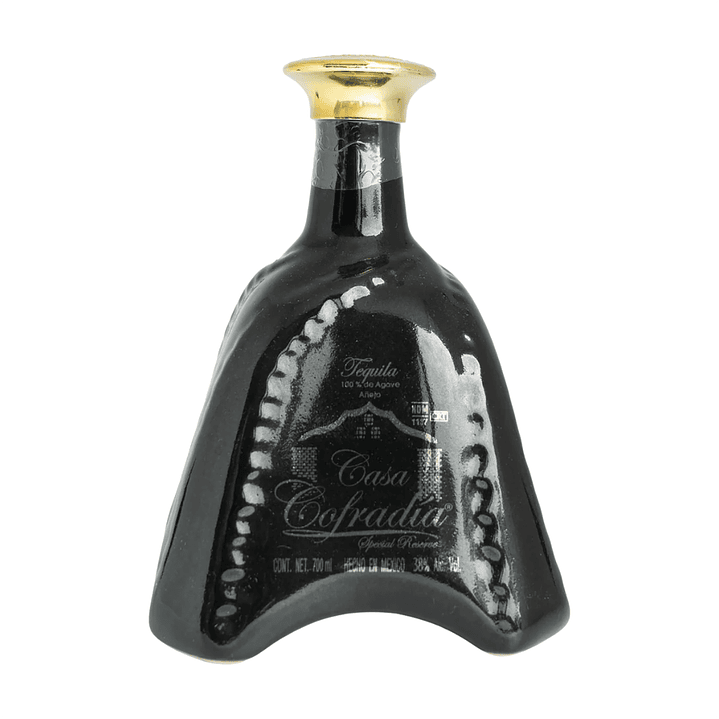 Tequila Casa Cofradia Cerâmica Añejo 1