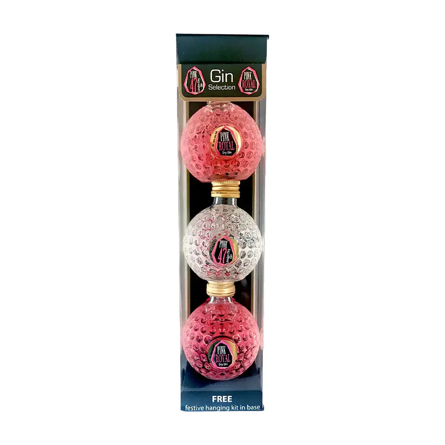 Pink Mini Set 5cl (2X Pink Royal & 1X Pink47) - Festive Set 1