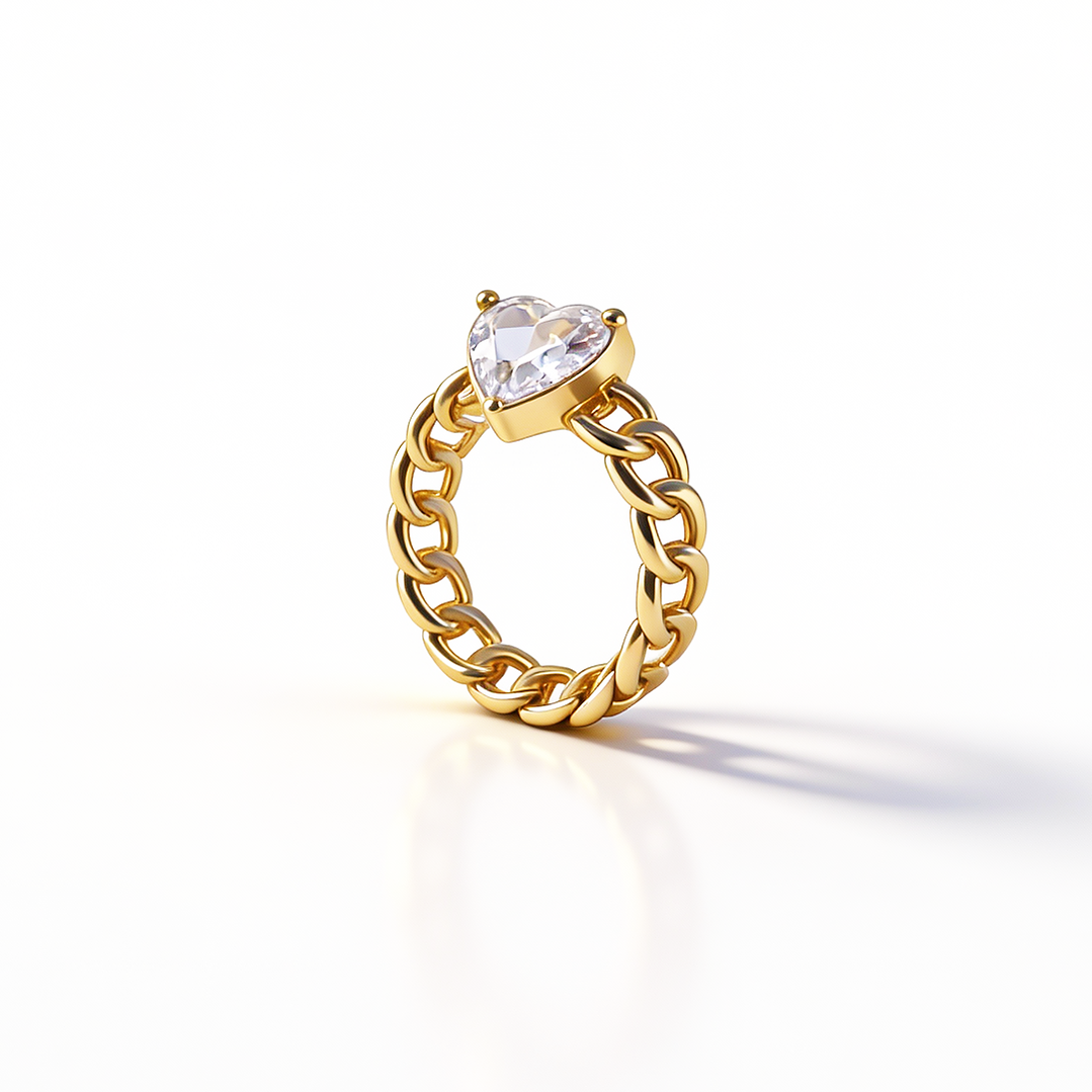 Anel Coralie Zircónia 1