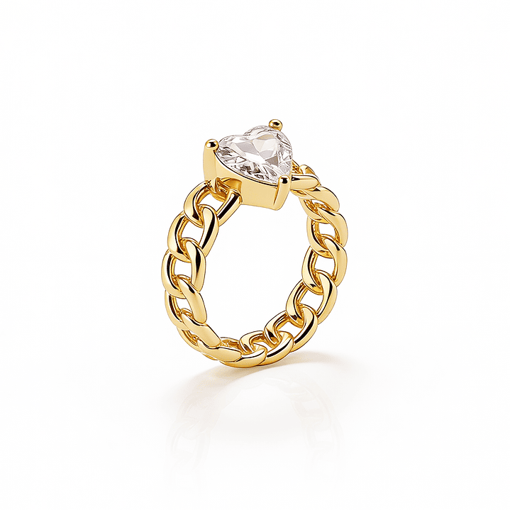 Anel Coralie Zircónia 2