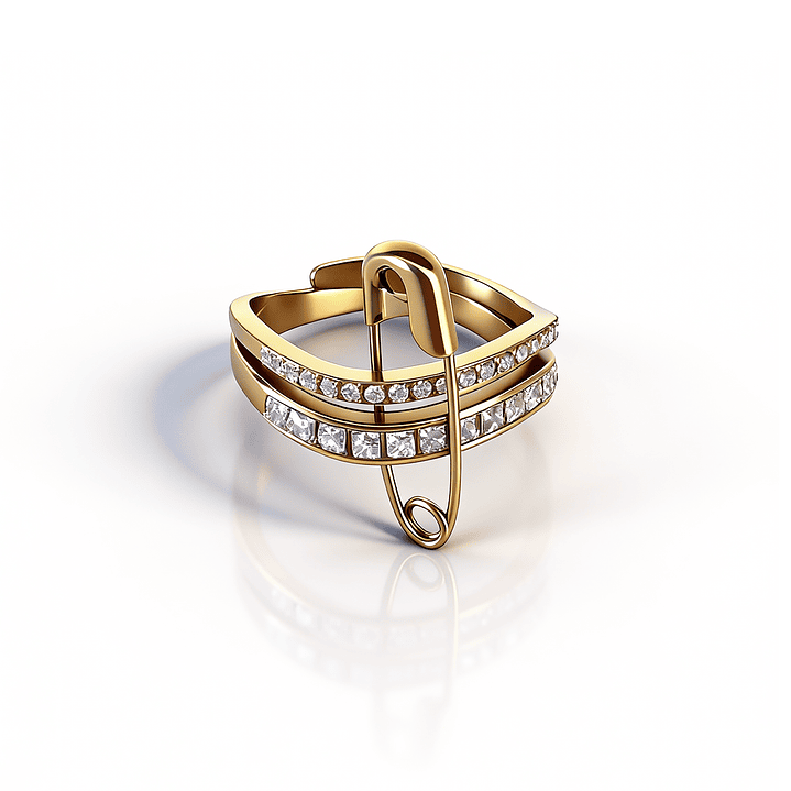 Anel Zayra Dourado 2