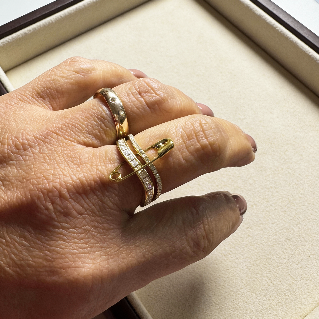 Anel Zayra Dourado 3