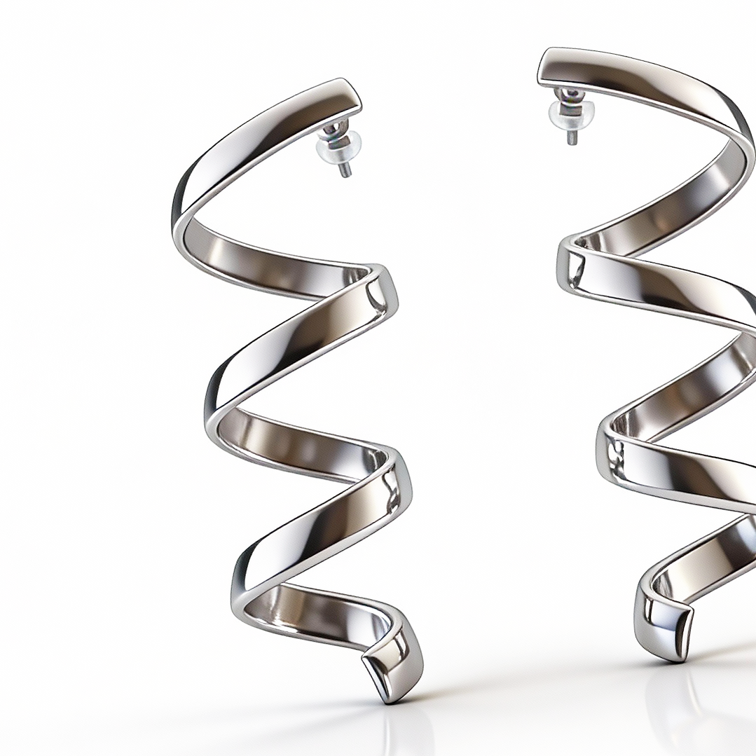 Brinco Auria Prateado 1