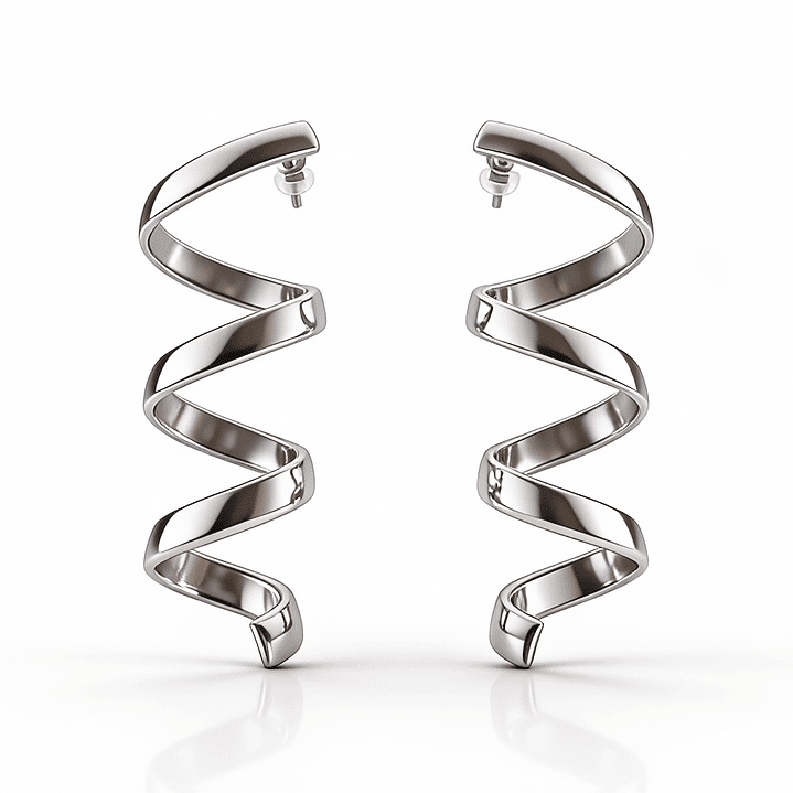 Brinco Auria Prateado 2