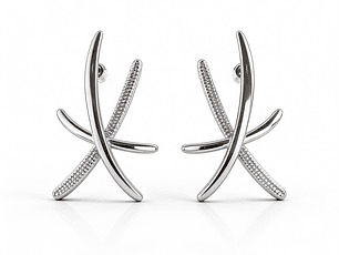 Brinco Elian Prateado