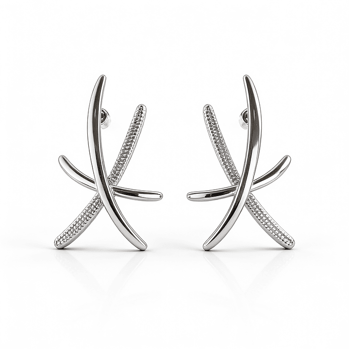 Brinco Elian Prateado 1