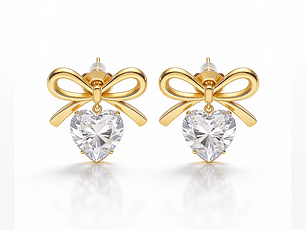 Brinco Fiorella Zircónia Dourado