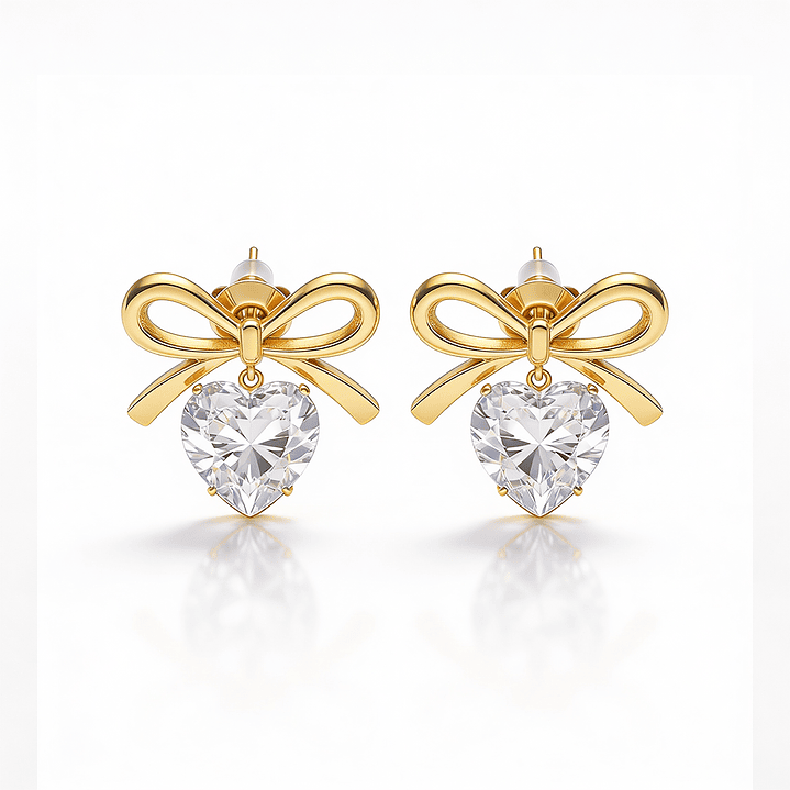 Brinco Fiorella Zircónia Dourado 1