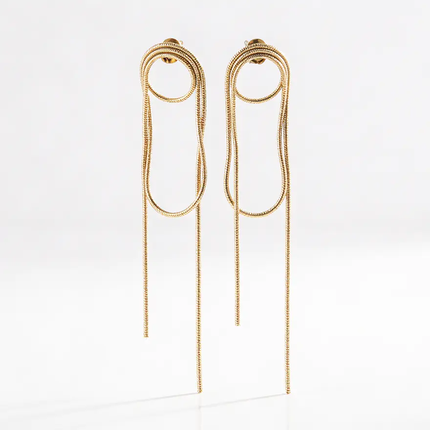 Brinco Lunna Dourado 1