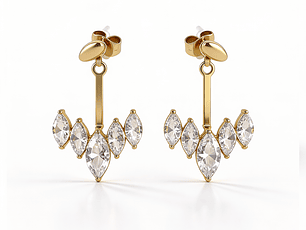 Brinco Vianne Zircónias