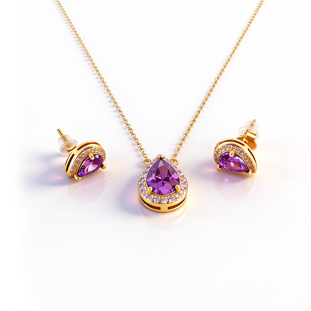 Violette Banho Ouro 18K - Conjunto  3