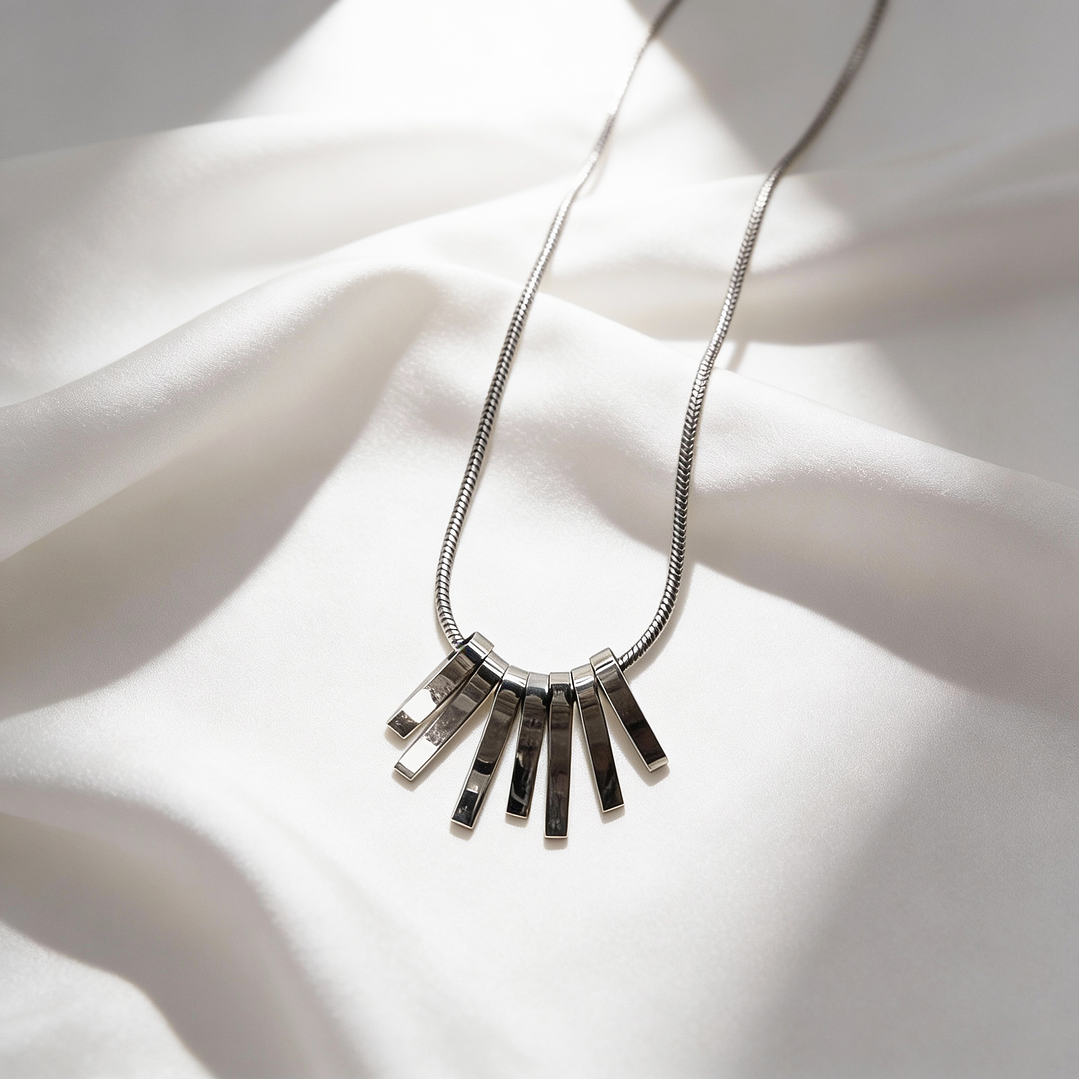 Colar Urbana Prateado 2