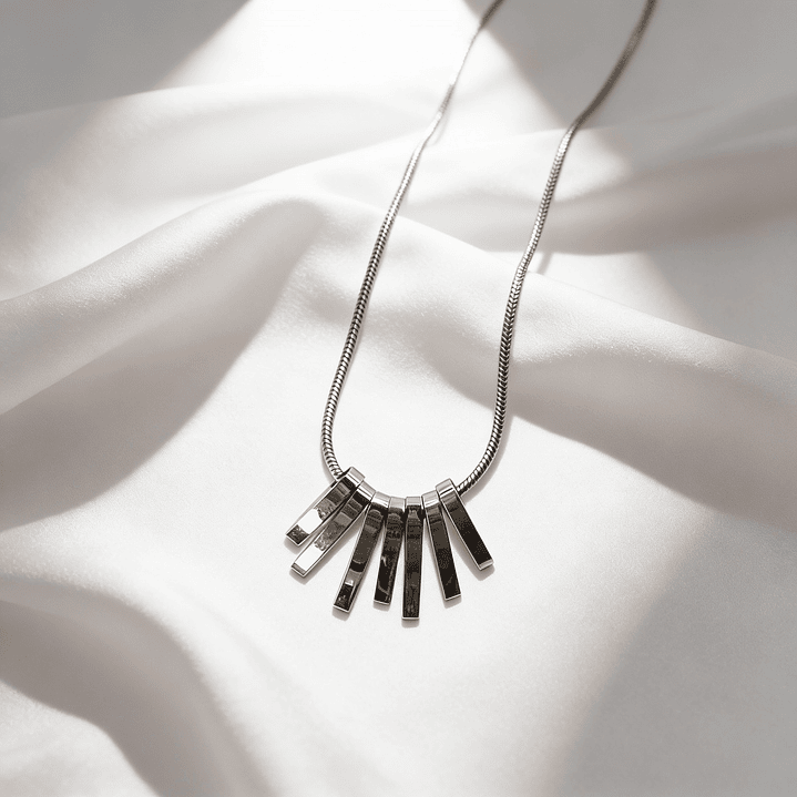 Colar Urbana Prateado 2