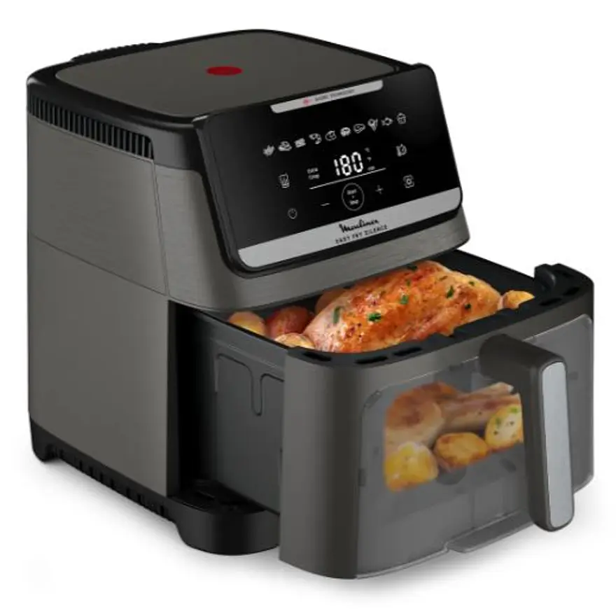 FRITADEIRA S/OLEO MOULINEX EASY FRY SILENCE XXL VISION PRO B 2