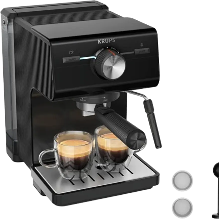 Máquina de Café Manual KrupsAuthentic XP381810 1