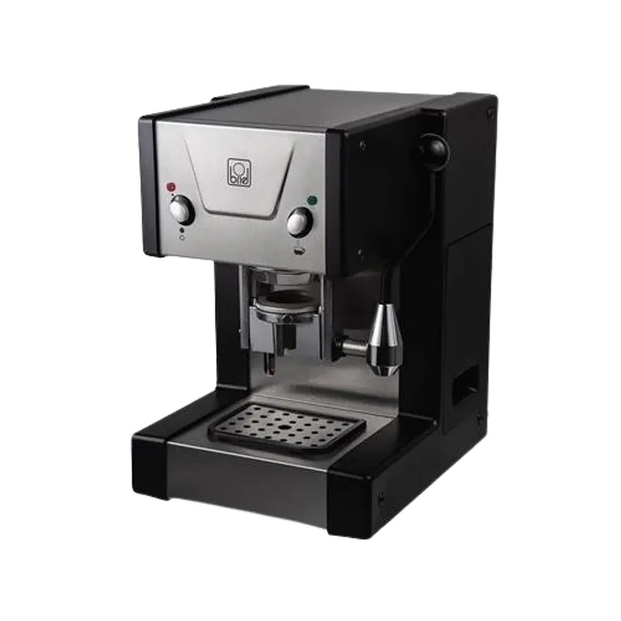 Maquina cafe Espresso SM151 Lat preta frontal inox escovado 1