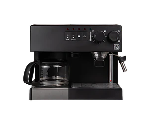 Maquina cafe Espresso ED132A Frontal Negro 230V 50HZ Plug F