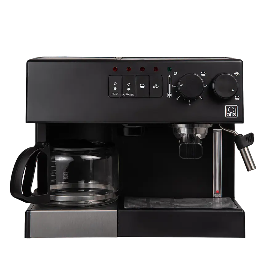 Maquina cafe Espresso ED132A Frontal Negro 230V 50HZ Plug F 1