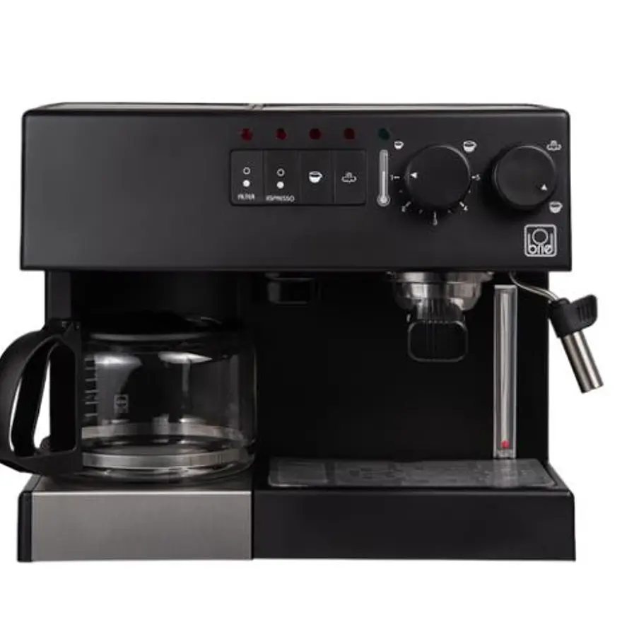 Maquina cafe Espresso ED132A Frontal Negro 230V 50HZ Plug F 2