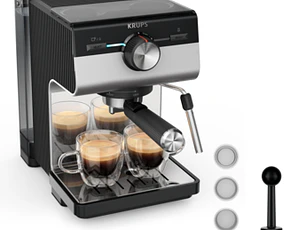 Máquina de Café Manual KRUPS Authentic + XP384E10