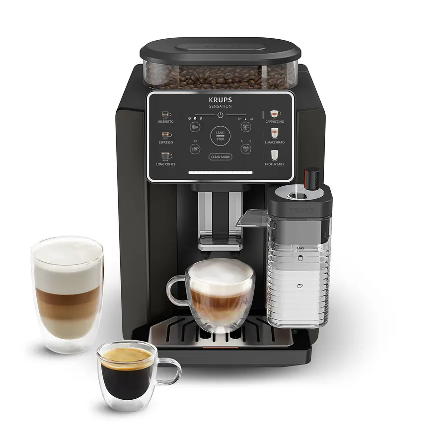 Máquina de Café Krups Sensation Milk EA912910 1