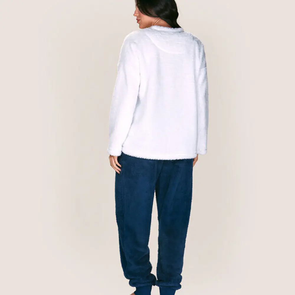 Pijama Polar Peluche Perla