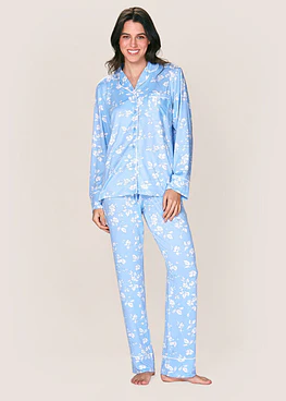 Pijama largo Fantasia - Celeste