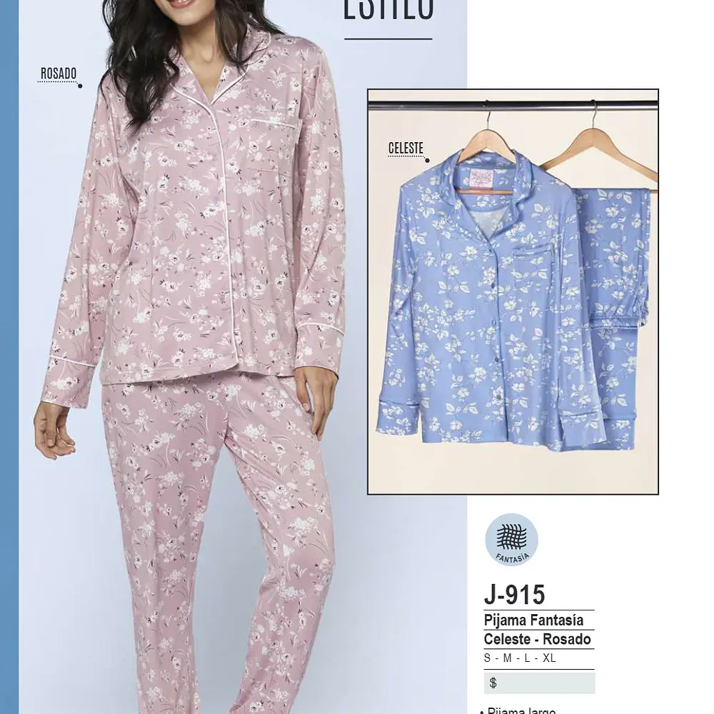 Pijama largo Fantasia