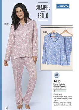 Pijama largo Fantasia