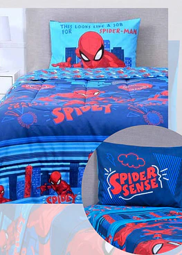 Conjunto plumón y sábanas Spiderman