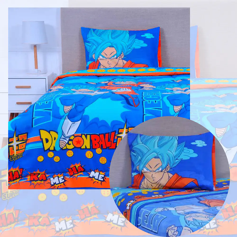 Conjunto cama Dragon Ball Z