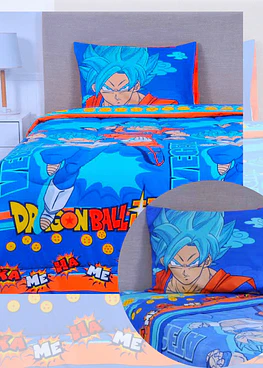 Conjunto cama Dragon Ball Z