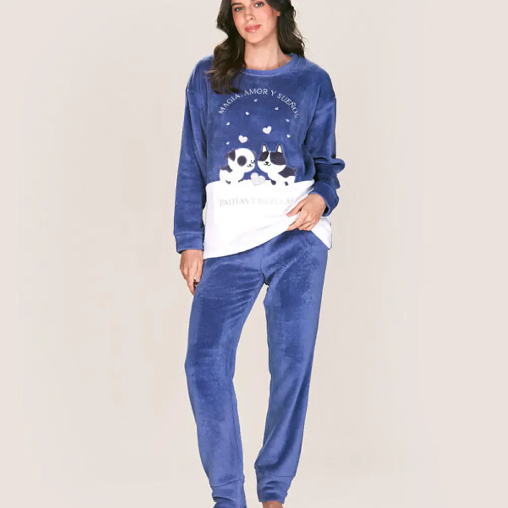 Pijama Polar mujer