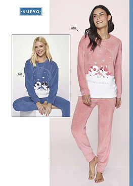 Pijama Polar mujer