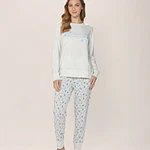 Pijama algodón largo