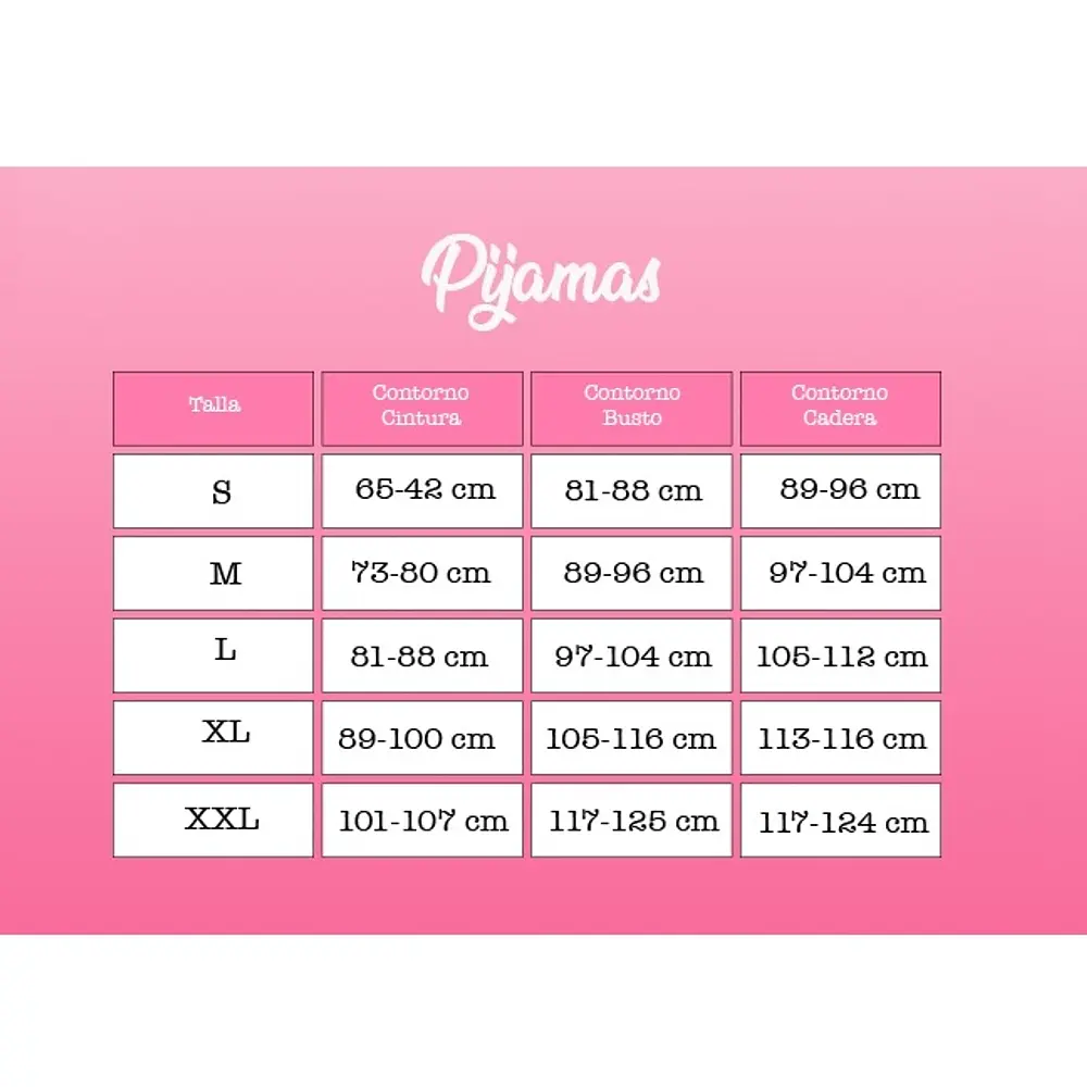 Pijama fantasía negro