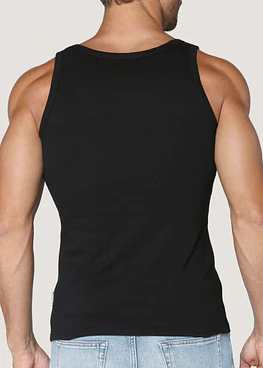 Camiseta algodón sin mangas