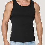 Camiseta algodón sin mangas